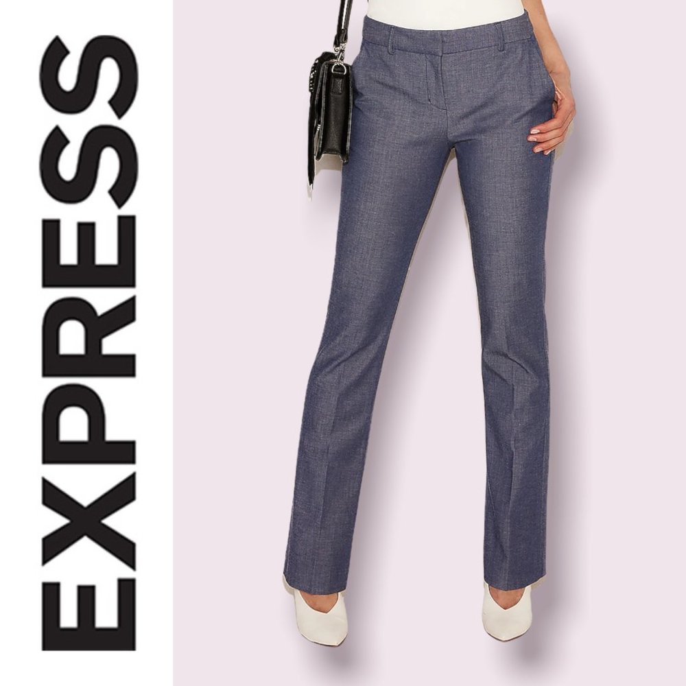 Mid Rise Barely Boot Columnist Pant ▪️ Express